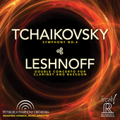 Album artwork for Tchaikovsky: Symphony No. 4/ Leshnoff: Double Conc