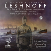 Album artwork for Jonathan Leshnoff: Symphony No. 3; Piano Concerto