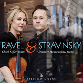 Album artwork for Ravel & Stravinsky - works for Violin and Piano