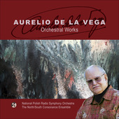 Album artwork for Aurelio de la Vega: Orchestral Works