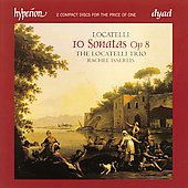 Album artwork for Locatelli: 10 Sonatas Op 8 / Locatelli Trio, Isser