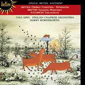 Album artwork for Britten: Clarinet Ctos