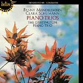 Album artwork for Fanny Mendelssohn, Clara Schumann: Piano Trios / D