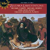 Album artwork for ZELENKA - LAMENTATIONS OF JEREMIAH