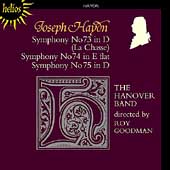 Album artwork for Haydn: SYMPHONIES 73 / 74 / 75 / Goodman