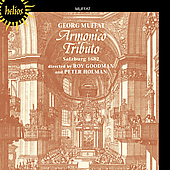 Album artwork for GEORG MUFFAT: ARMONICO TRIBUTO