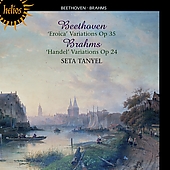 Album artwork for Brahms, Beethoven: Music for Piano / Seta Tanyel