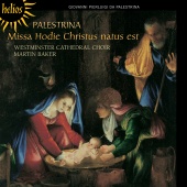 Album artwork for PALESTRINA. Missa Hodie. Westminster Cathedral Cho