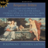 Album artwork for Britten: Sacred and Profane