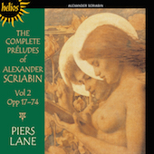 Album artwork for SCRIABIN. The Complete Preludes Vol.2. Lane