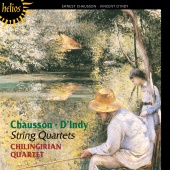 Album artwork for Chausson String Quartet Op.35. Chilingirian