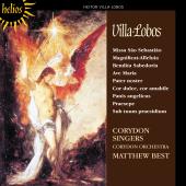 Album artwork for VILLA-LOBOS. Sacred Choral Music. Corydon Singers/