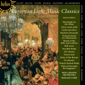 Album artwork for European Light Music Classics. New London Orchestr