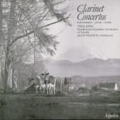 Album artwork for Three English Clarinet Concerti / Thea King