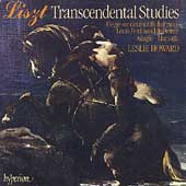 Album artwork for LISZT: TRANSCENDENTAL STUDIES / Howard