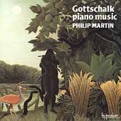 Album artwork for Gottschalk: Piano Music (Martin)