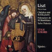 Album artwork for LISZT: PIANO PIECES FROM ST. ELISABETH, CHRISTUS &
