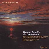 Album artwork for HOWELLS: HYMNUS PARADIS & AN ENGLISH MASS