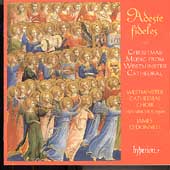 Album artwork for Adeste fideles - Christmas Music from Westminster