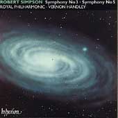 Album artwork for Simpson: Symphonies 3 & 5 / Handley