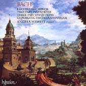 Album artwork for Bach: Fantasia, Inventions, etc. / Hewitt