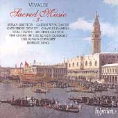 Album artwork for Vivaldi: Sacred Music Vol 3 / King, King's Consor