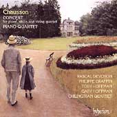 Album artwork for CHAUSSON: CONCERT, PIANO QUARTET