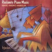 Album artwork for Roslavets: Piano Music (Hamelin)
