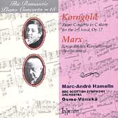 Album artwork for Korngold/Marx: Romantic Piano Concerto Vol. 18