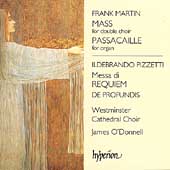 Album artwork for Martin & Pizzetti: Sacred choral music