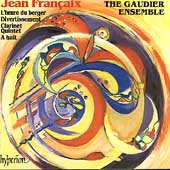 Album artwork for FRANCAIX: A HUIT, DIVERTISSEMENT, CLARINET QUINTET