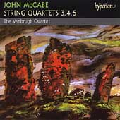 Album artwork for McCabe: String Quartets Nos 3-5
