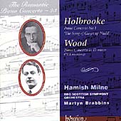 Album artwork for Holbrooke/Wood: Romantic Piano Concerto, Vol. 23