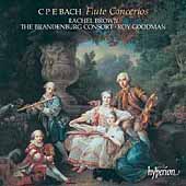 Album artwork for CPE Bach: Flute Concertos (Goodman)