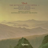 Album artwork for BACH. Keyboard Concertos Vol.1. Hewitt/Australian