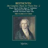 Album artwork for Beethoven: Complete Piano Trios 2 / Florestan Trio