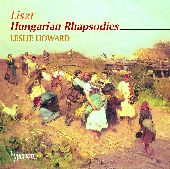 Album artwork for Liszt: Hungarian Rhapsodies / Howard