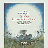 Album artwork for FRANCAIX LE ROI NU - LES DEMOISELLES DE LA NUIT