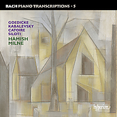 Album artwork for BACH PIANO TRANSCRIPTIONS 5