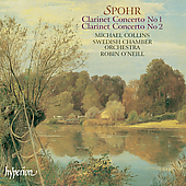 Album artwork for Spohr: Clarinet Concertos 1 & 2 (Collins)