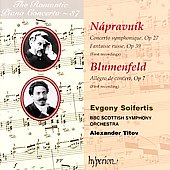 Album artwork for Romantic Piano Concerto 37 Nápravník Blumenfeld