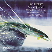 Album artwork for SCHUBERT - TROUT QUINTET, STRING TRIOS D.471