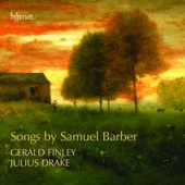 Album artwork for Samuel Barber: Songs / Gerald Finley