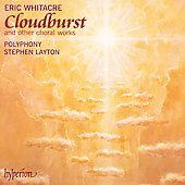 Album artwork for Whitacre: Cloudburst and other choral works