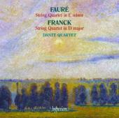 Album artwork for Faure & Franck: String Quartets (Dante Quartet)