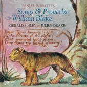 Album artwork for Britten: Songs & Proverbs of Blake / Finley