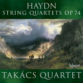 Album artwork for Haydn: String Quartets Op 74 / Takacs