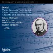 Album artwork for David: The Romantic Violin Concerto, Vol. 9