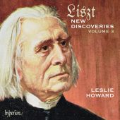 Album artwork for Liszt: New Discoveries Vol. 3 / Leslie Howard