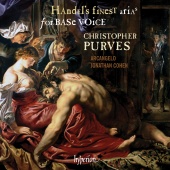 Album artwork for Handel's Finest Arias for Base Voice / Purves